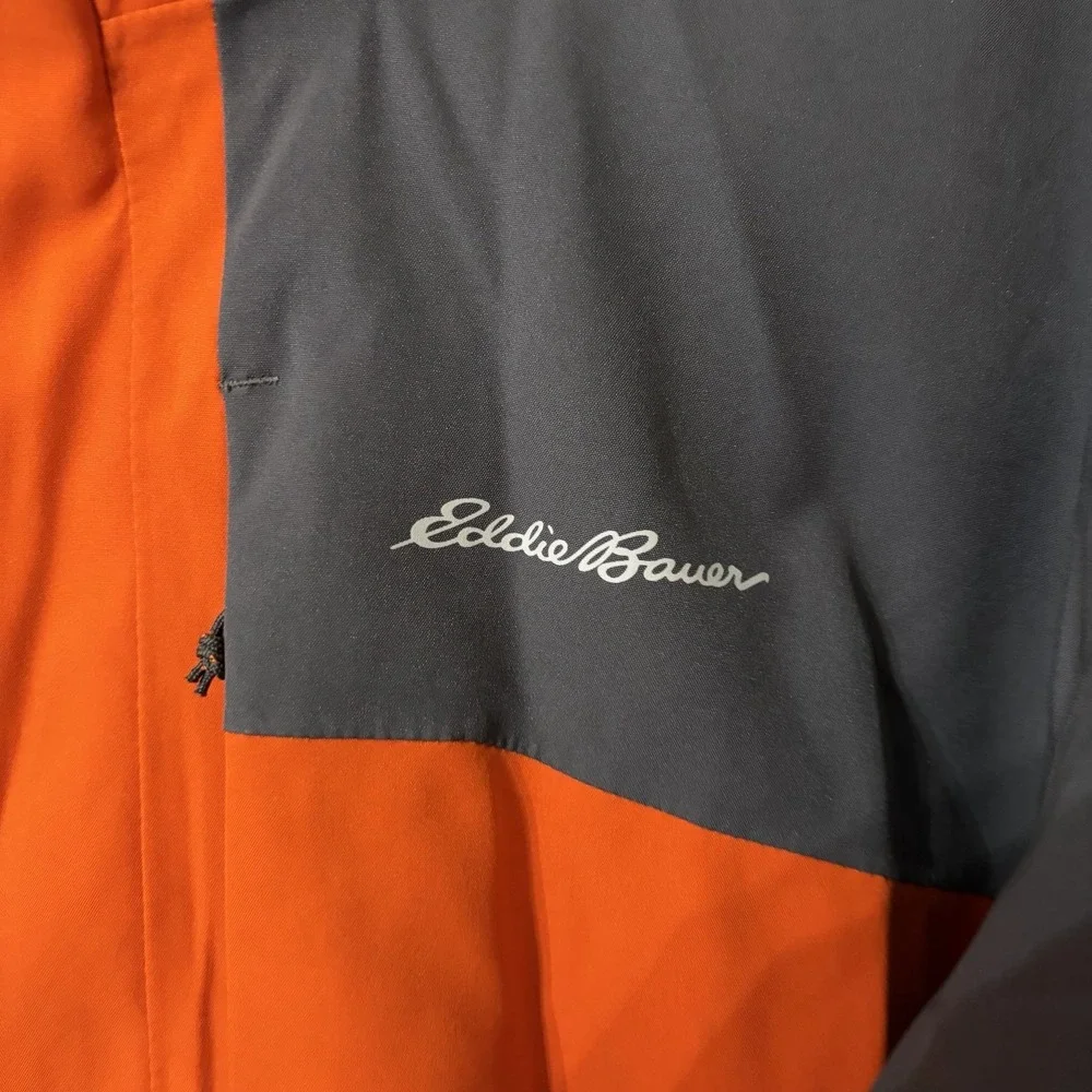 Eddie Bauer‎ Men's All-Mountain 3-In-1 Jacket Vibrant Orange WeatherEdge Plus XL